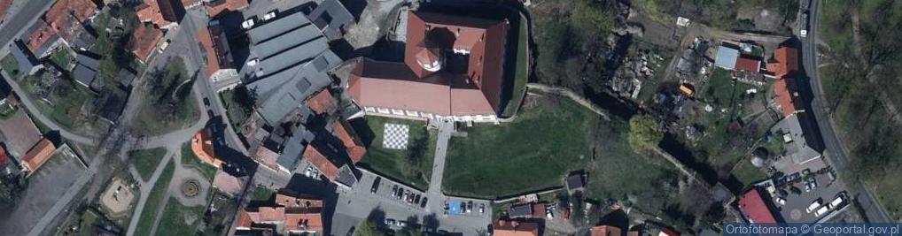 Zdjęcie satelitarne Klasztorna ul.