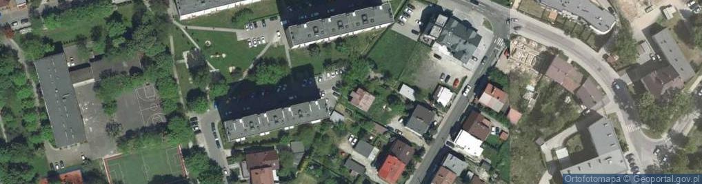 Zdjęcie satelitarne Kluzeka Piotra ul.