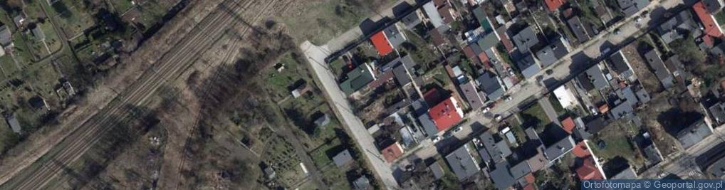 Zdjęcie satelitarne Kluczowa ul.