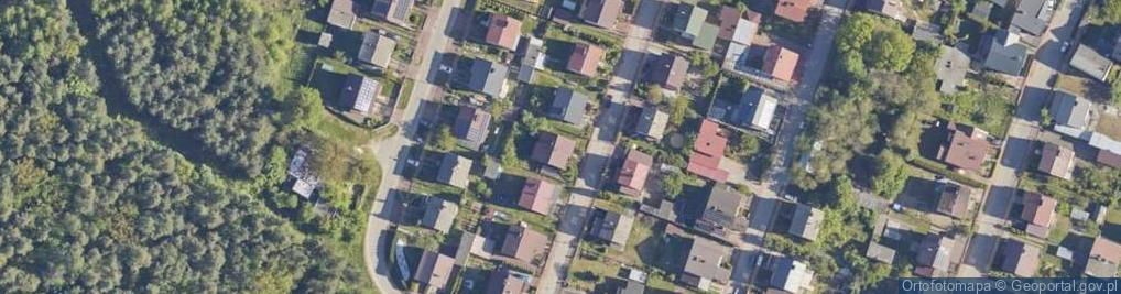 Zdjęcie satelitarne Klonowa ul.