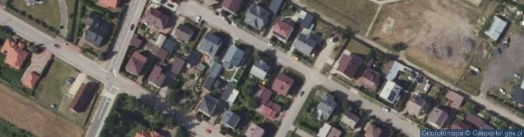 Zdjęcie satelitarne Klonowa ul.