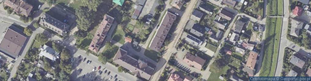 Zdjęcie satelitarne Klimkiewiczowska ul.