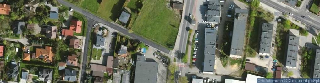 Zdjęcie satelitarne Klonowa ul.