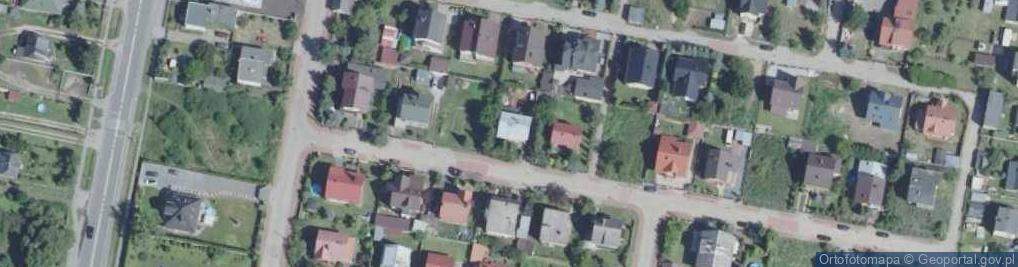 Zdjęcie satelitarne Klonowa ul.