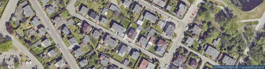 Zdjęcie satelitarne Klonowa ul.