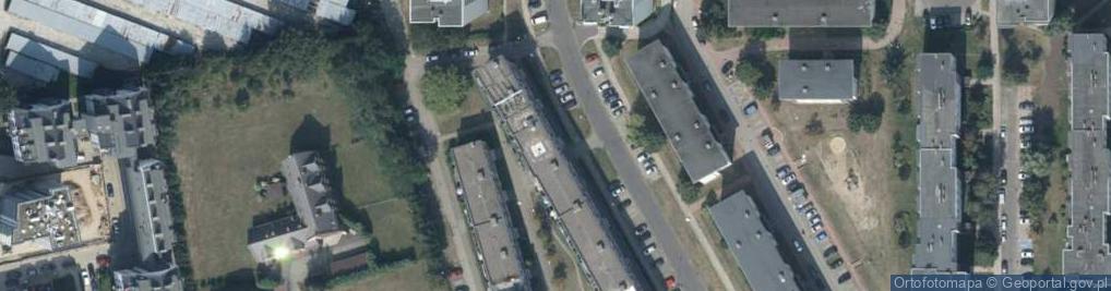 Zdjęcie satelitarne Kleeberga Franciszka ul.