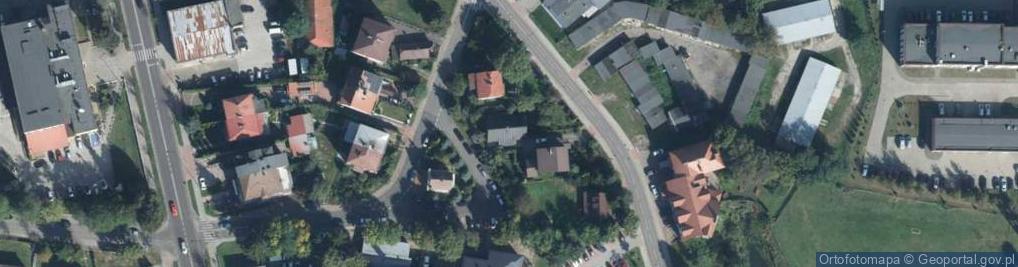 Zdjęcie satelitarne Klasztorna ul.