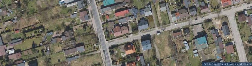 Zdjęcie satelitarne Klonowa ul.