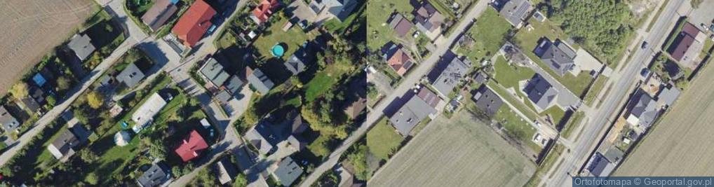 Zdjęcie satelitarne Klonowa ul.