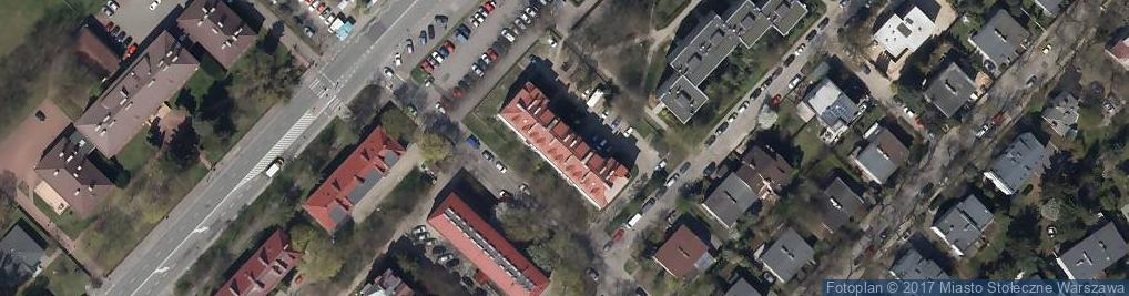 Zdjęcie satelitarne Klarysewska ul.