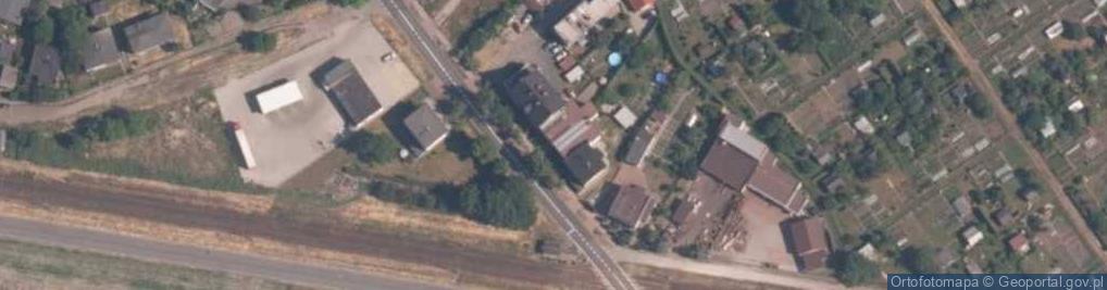 Zdjęcie satelitarne Kluczborska ul.