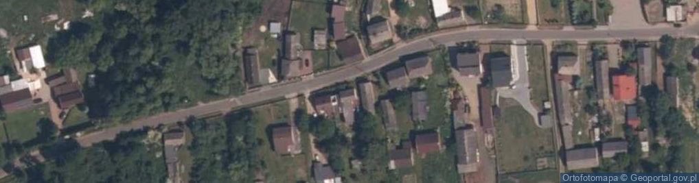 Zdjęcie satelitarne Kłomnicka ul.