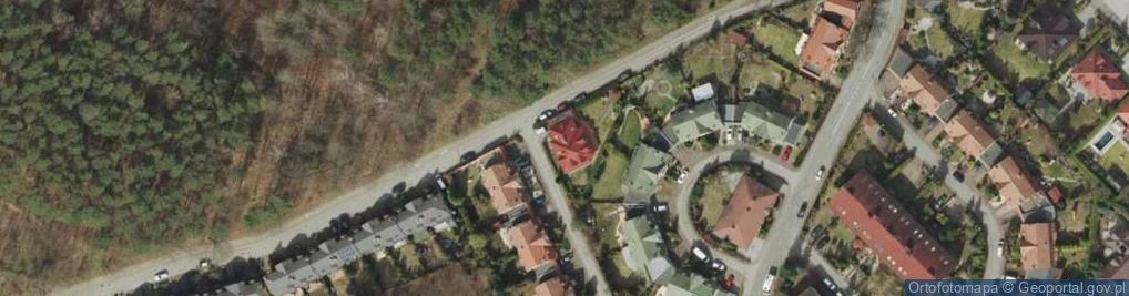 Zdjęcie satelitarne Klinkierowa ul.