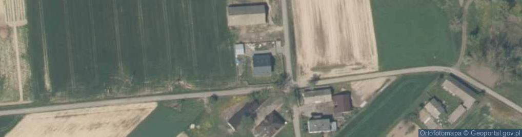 Zdjęcie satelitarne Klotyldów ul.