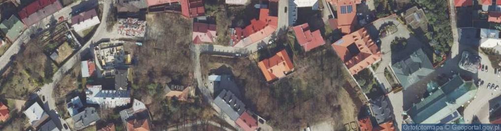 Zdjęcie satelitarne Kmity Piotra ul.