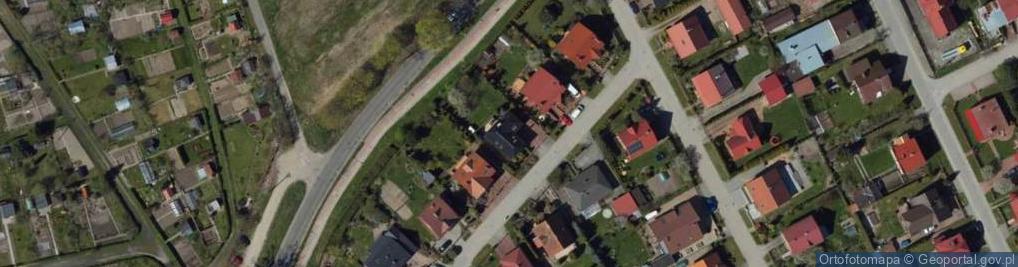 Zdjęcie satelitarne Knosały ul.