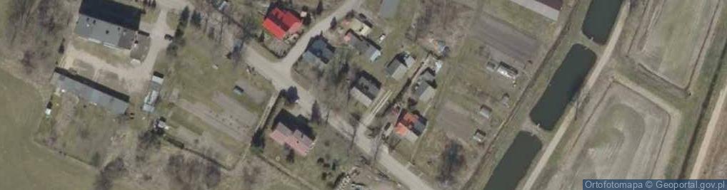 Zdjęcie satelitarne Knyszyn-Zamek ul.