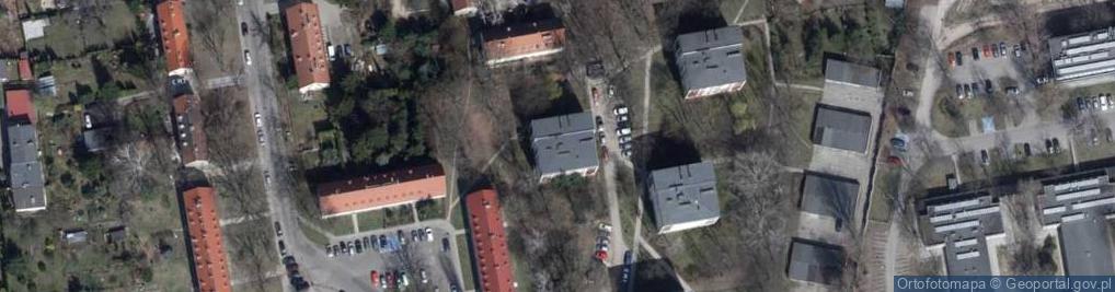 Zdjęcie satelitarne Kniaziewicza ul.
