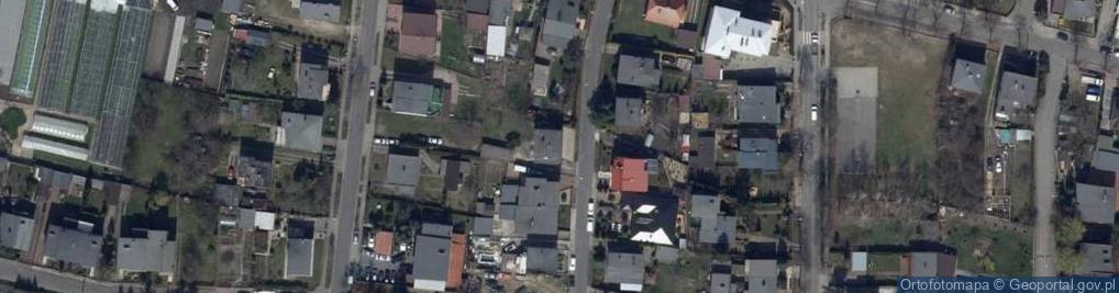 Zdjęcie satelitarne Kniaziewicza, gen. ul.