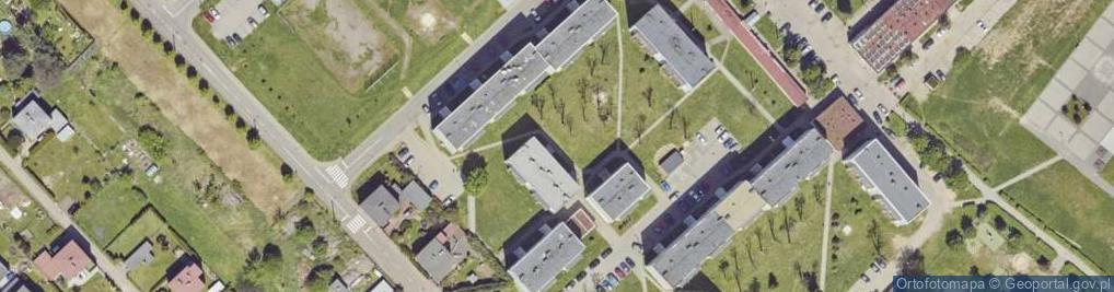 Zdjęcie satelitarne Knosały Józefa, ks. dr. ul.
