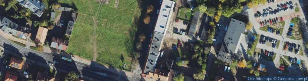 Zdjęcie satelitarne Kniaziewicza Karola ul.