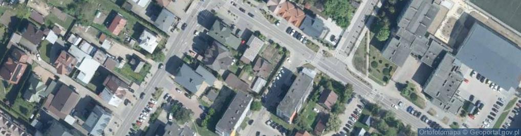 Zdjęcie satelitarne Kościelna ul.