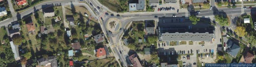 Zdjęcie satelitarne Kolejowa ul.