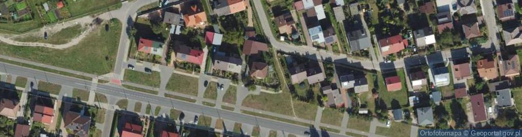 Zdjęcie satelitarne Koncertowa ul.