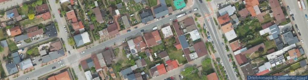 Zdjęcie satelitarne Kościelna ul.