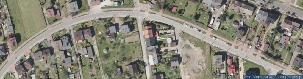 Zdjęcie satelitarne Kocyndra ul.
