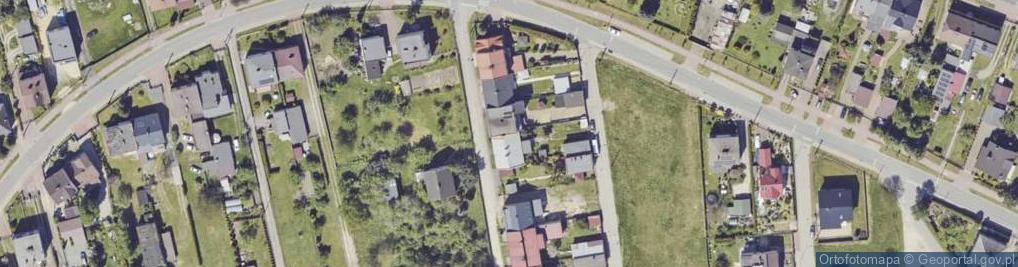 Zdjęcie satelitarne Kocyndra ul.