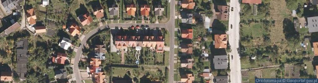 Zdjęcie satelitarne Kossaka Wojciecha ul.