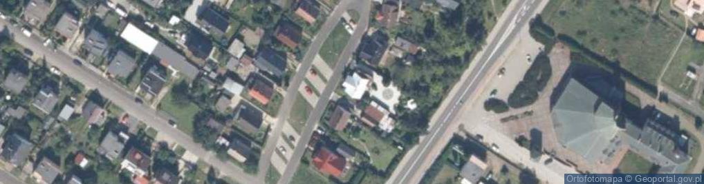 Zdjęcie satelitarne Kolonia Jeziorki ul.