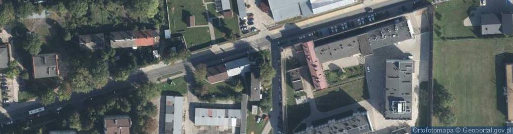 Zdjęcie satelitarne Kolejowa ul.