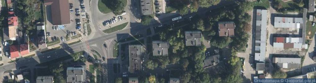 Zdjęcie satelitarne Kolejowa ul.