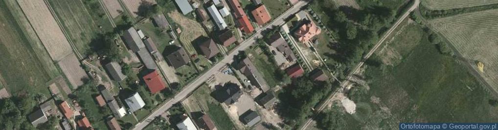 Zdjęcie satelitarne Koniec ul.