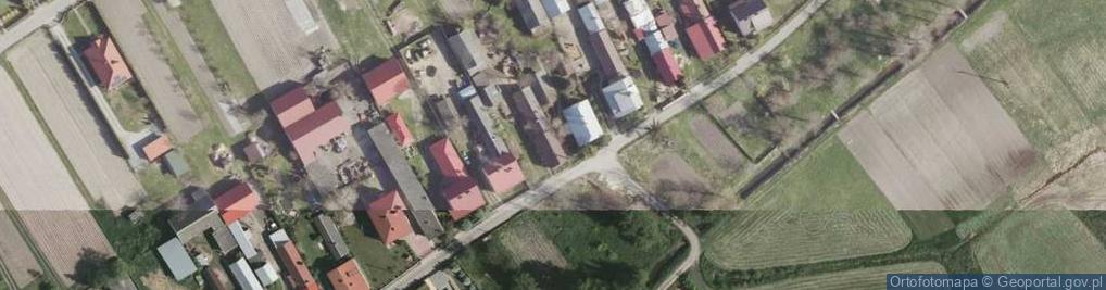 Zdjęcie satelitarne Koniec ul.