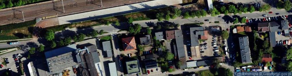 Zdjęcie satelitarne Kolejowa ul.