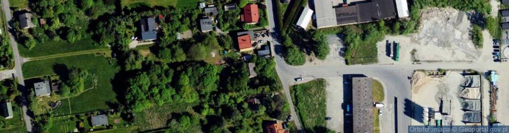 Zdjęcie satelitarne Komorowicka ul.