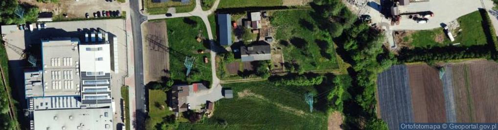 Zdjęcie satelitarne Komorowicka ul.