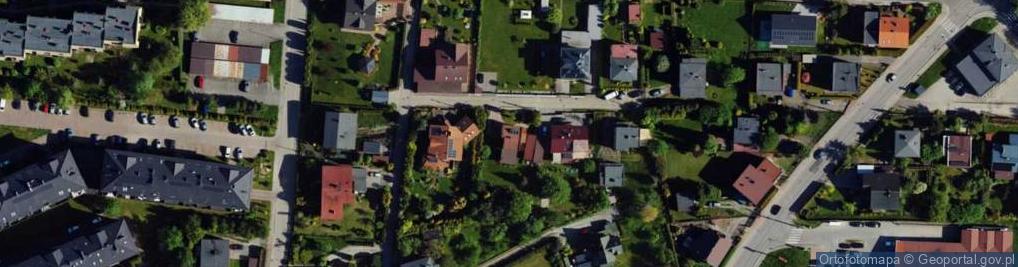 Zdjęcie satelitarne Kossaka Wojciecha ul.