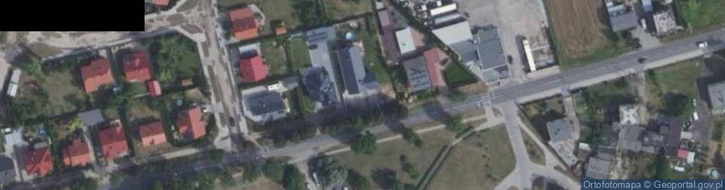 Zdjęcie satelitarne Kościańskie Przedmieście ul.