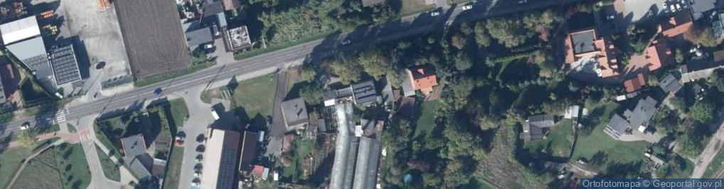 Zdjęcie satelitarne Kościańskie Przedmieście ul.