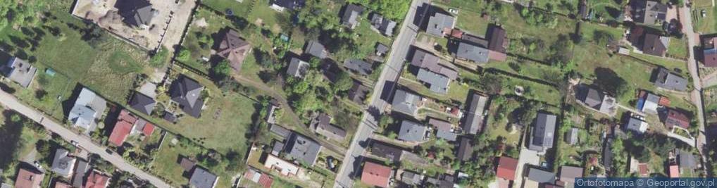 Zdjęcie satelitarne Konstytucji ul.
