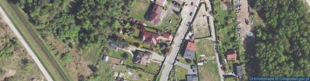 Zdjęcie satelitarne Konstytucji ul.