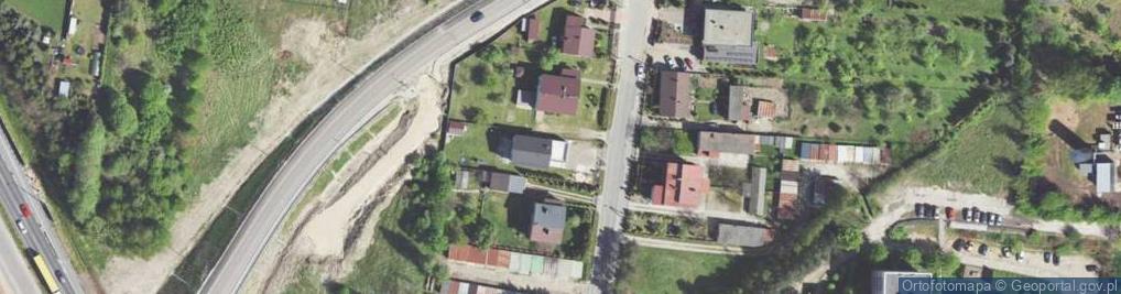 Zdjęcie satelitarne Konstytucji ul.
