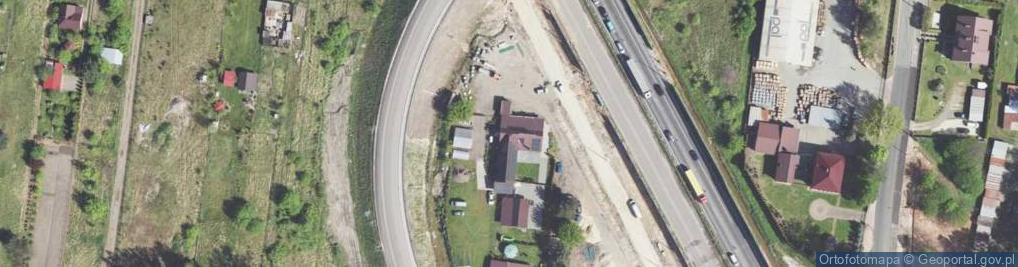 Zdjęcie satelitarne Konstytucji ul.