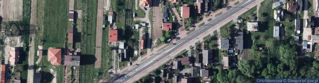 Zdjęcie satelitarne Kocka ul.