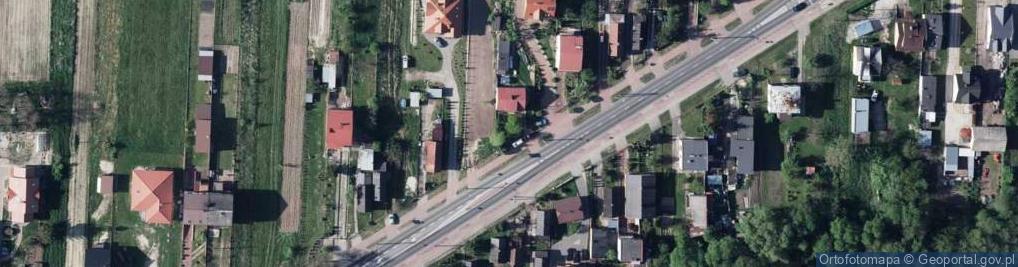 Zdjęcie satelitarne Kocka ul.