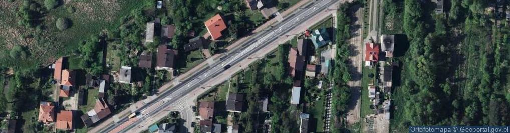 Zdjęcie satelitarne Kocka ul.